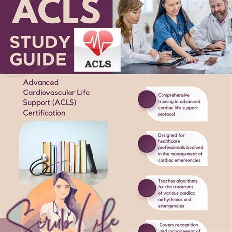 Digital Acls Cheat Sheets Etsy