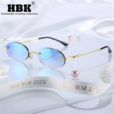 Hbk Lunettes De Soleil Rondes En M Tal Pour Hommes Et Femmes Nuances D