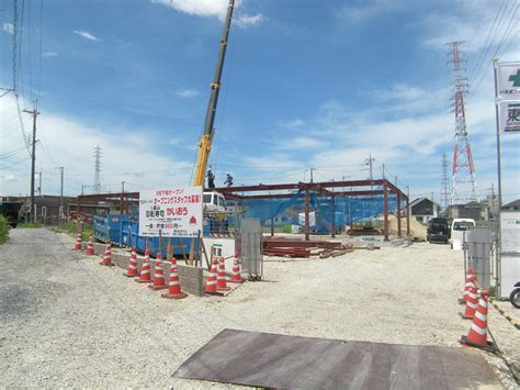 【東建コーポレーション】現場監督ブログ｜鉄骨建て方状況 東建 守山支店 320の現場監