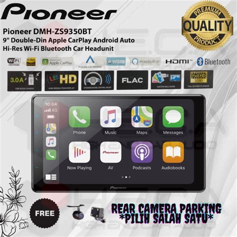 Jual Pioneer DMH ZS9350BT Head Unit 9 Double Din Tape Mobil 9inch