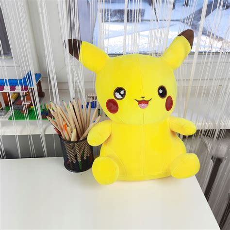 DUŻY PIKACHU POKEMON PLUSZAK PIKACZU MASKOTKA 35CM NA PREZENT DLA