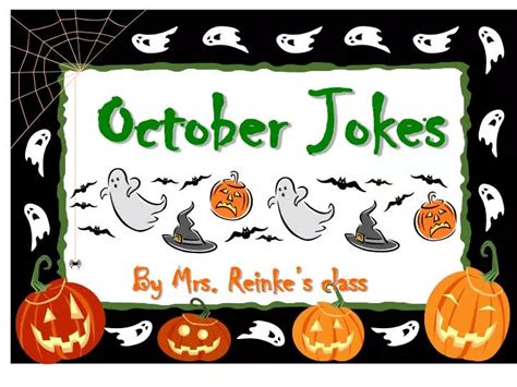 PPT - October Jokes PowerPoint Presentation, free download - ID:5124263