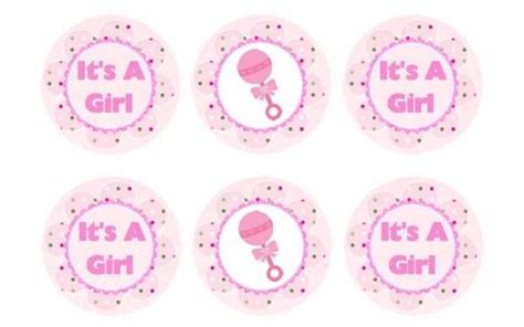 Baby Shower Cupcake Toppers Free Printables