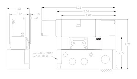 Dual Locking Valve w/ Manual Release - For Numatics 2012 Series Valves ...