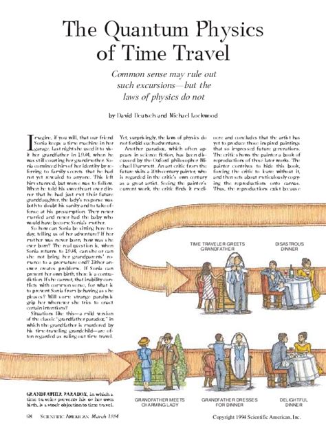 (PDF) The Quantum Physics of Time Travel