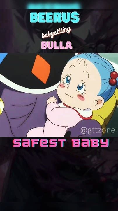 uncle beerus babysitting bullaanime shorts goku dbz funny youtube