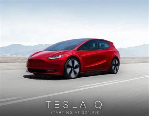 Tesla Model Q Ecco Come Sar Lelettrica Da Mila Euro Render