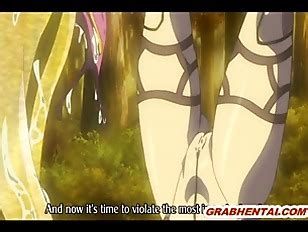 Bigboobs Hentai Hard Drilled By Monster Tentacles