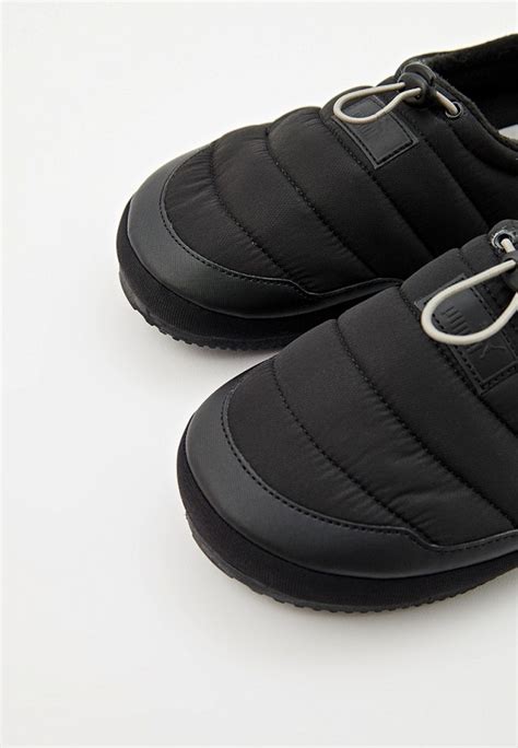 Тапочки PUMA Tuff Padded Plus PUMA Black-Concret, цвет: черный ...