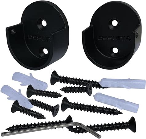 Amazon Desunia Closet Rod Support Flanges With Screw On Attachment