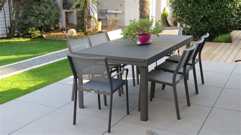 Ensemble Table Et Chaises De Jardin En Aluminium Personnes Dcb