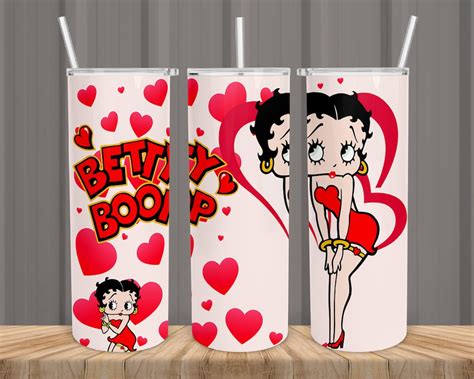 Oz Tumbler Wrap Betty Boop Png Girl Betty Tumbler Desing Etsy