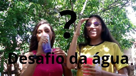 Desafio Da Gua Qu Aguenta Mais Tempo A Gua Na Boca Youtube