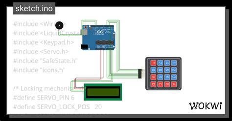 Home Security System Wokwi Esp Stm Arduino Simulator