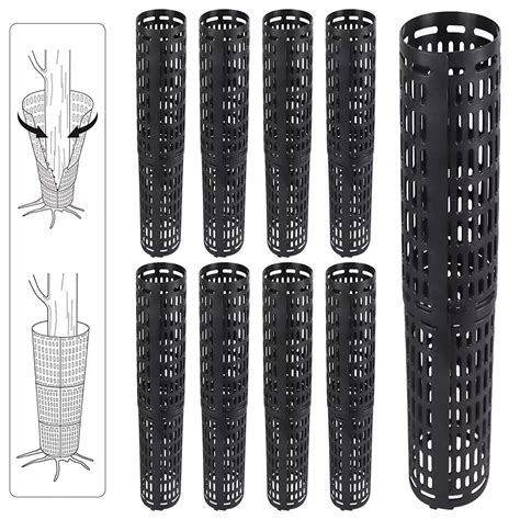 Upgraded Mesh Plant And Tree Guard Protector 19 Tall 18pcs