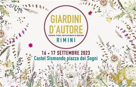 Giardini DAutore Per Lautunno 2023 Di Rimini Bricoliamo