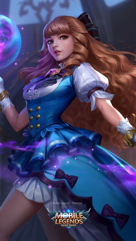 Guinevere Normal Skin Wallpaper Hd Mobile Legends Mobile Legend Wallpaper Miya Mobile Legends