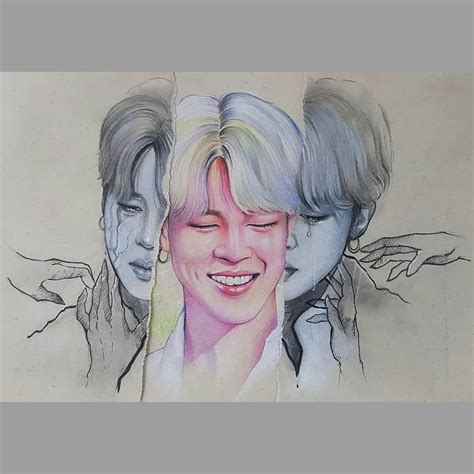 Bts 박지민 Jimin~🙃 • Artist Hodabtsarts • Follow Ig Sayna