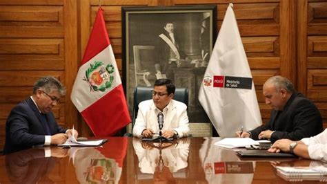 Minsa Y Gore Cusco Firman Convenio Para Mejorar Y Ampliar Los Servicios