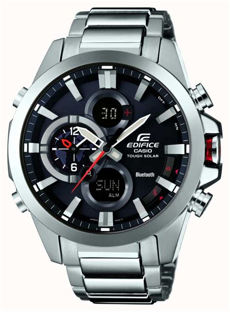 Casio Edifice Bluetooth 4 0 Solar Chronograph ECB 500D 1AER First