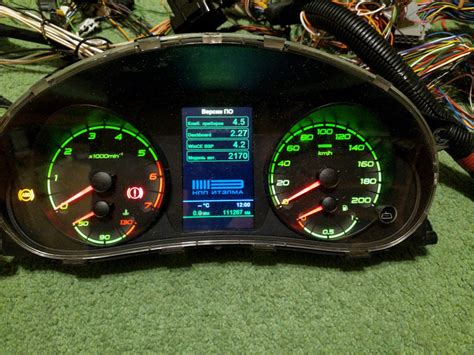 Установка щитка приборов с навигацией без кан шины — Lada 21114, 1,5 л ...