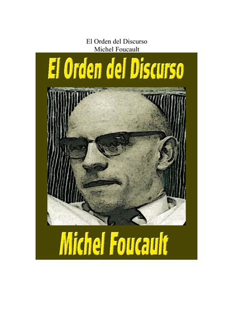 PDF El Orden Del Discurso De Foucault DOKUMEN TIPS