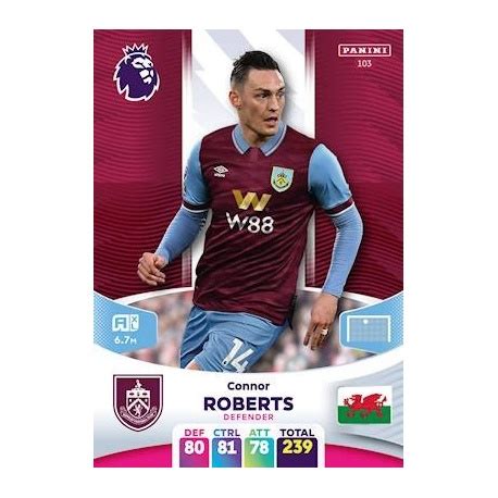 Sale Cards Connor Roberts Burnley Adrenalyn Xl Premier League