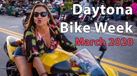 Daytona Bike Week 2020 Main Street 4k Youtube