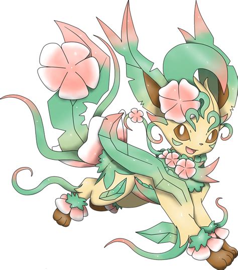 Leafeon Png Image Png Mart