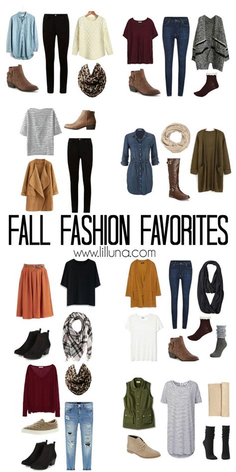 Fall Fashion Favorites