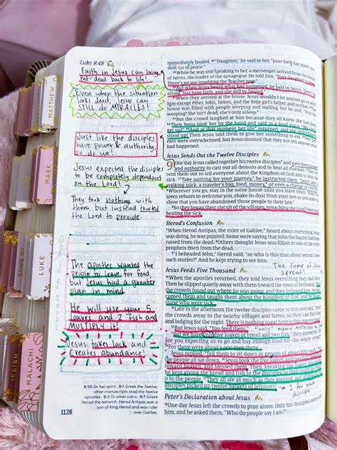 Luke 8-9 Bible notes! | Bible study luke overview, Luke 2 bible study