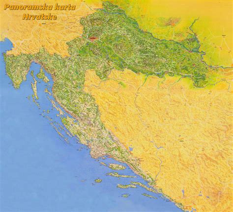 Mapa Chorvatska Chorvatsko Hot Sex Picture