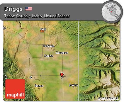 Map Of Driggs Idaho Area - Utd Spring 2024 Calendar