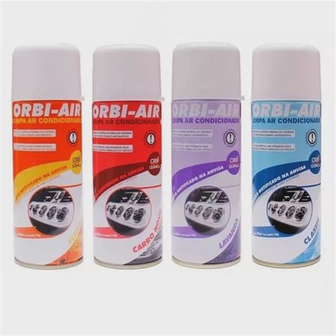 Limpa Ar Condicionado Automotivo Spray Higienização Orbi air em