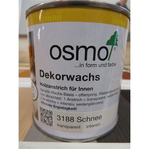 Dekorwachs Schnee Ml Osmo Farben Lacke Kleber Online Shop