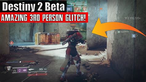 Destiny Beta Rd Person Glitch With Any Weapon Tutorial Play In