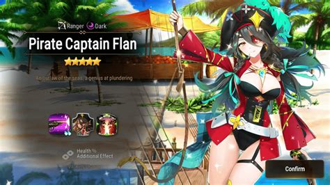 Epic Seven New Hero Jack O Pirate Captain Flan And Guilty Gear