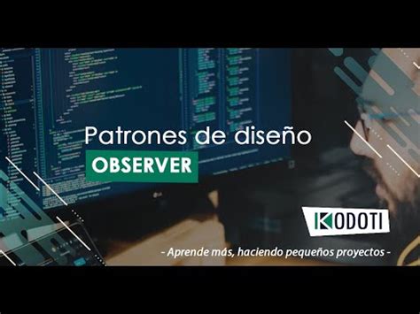 09 Patrones de diseño con TypeScript Observer YouTube