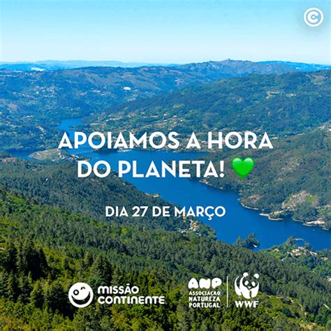 Missão Continente associa se à Hora do Planeta da ANP WWF 27 de