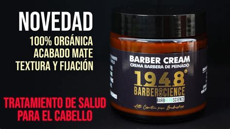 BARBER CREAM 1948 BARBERSCIENCE YouTube