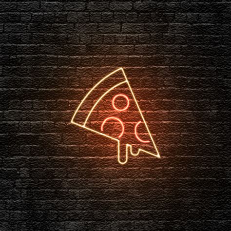 Pizza Slice Neon Sign Peak Neon Find The Perfect Neon Sign