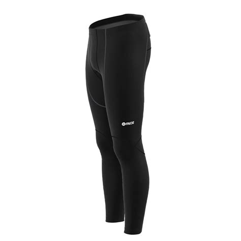 Mens Ankle Tights Solid Blackgrey Mude Sports Vn