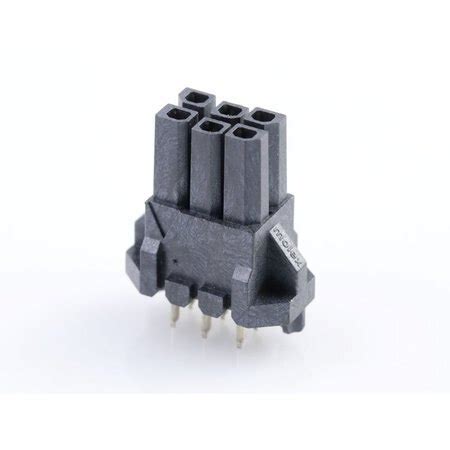 Molex Rectangular Power Connector 6 Contact S Female Solder