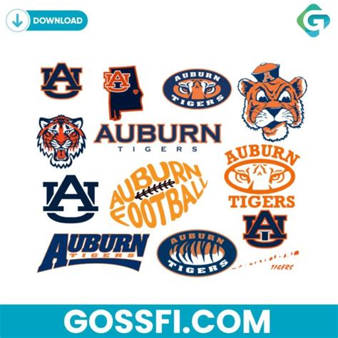 Auburn Tigers Svg Archives - Gossfi.com