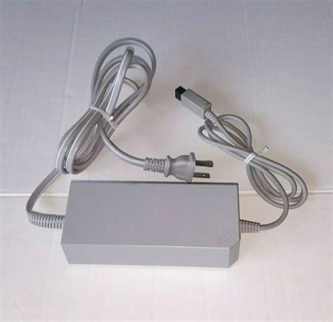 Original Nintendo Wii Power Supply RVL 002 Genuine OEM Ac Adapter Cord