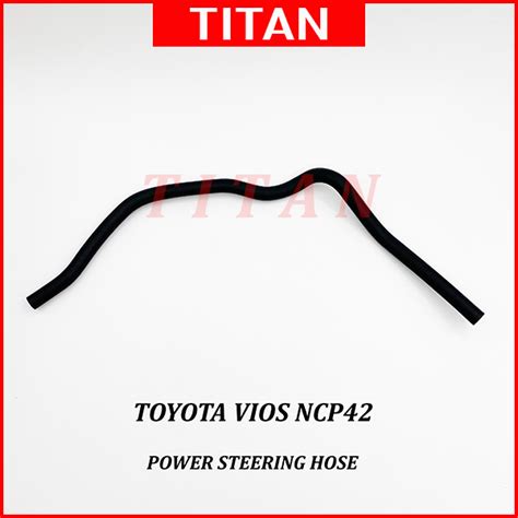 1pc Power Steering Hose Toyota Vios Ncp42 2002 2007 Shopee Malaysia