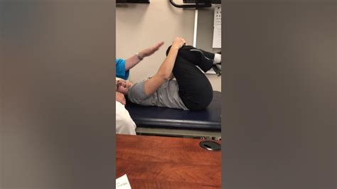 Mmt Of Lower Trunk Flexion Youtube