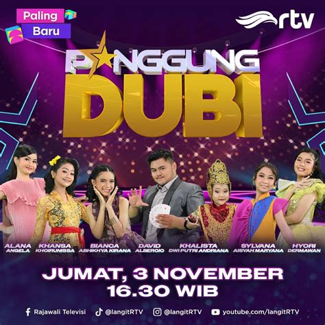 rtv rajawali televisi  linkedin rtvdigital panggungdubi rtv