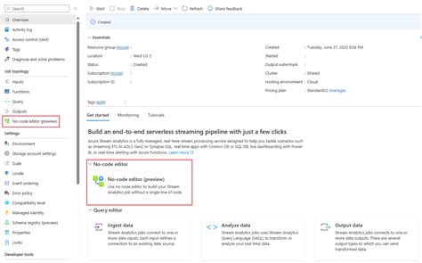 Pemrosesan Aliran Tanpa Kode Di Azure Stream Analytics Azure Stream