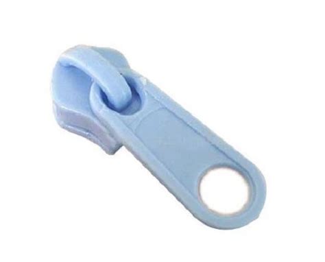 Blue Cm Long Lightweight Color Coated Plastic Closed End Zipper